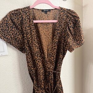 Madewell wrap dress